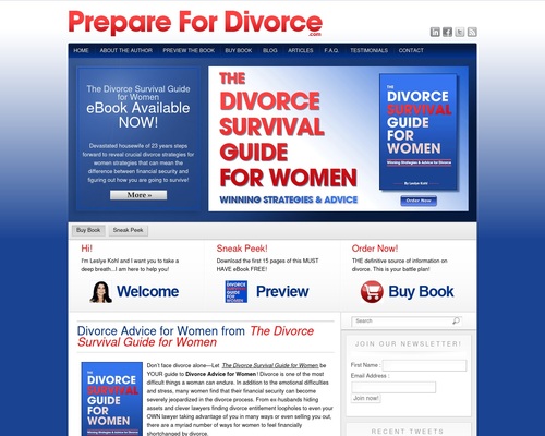 Divorce Advice for Women | Divorce eBook